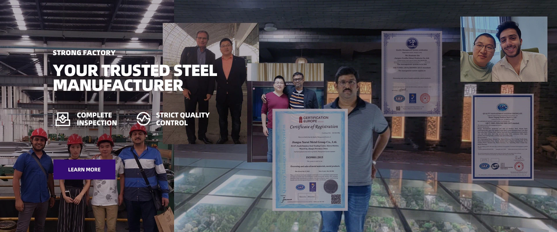 your trusted steel manufacturer
