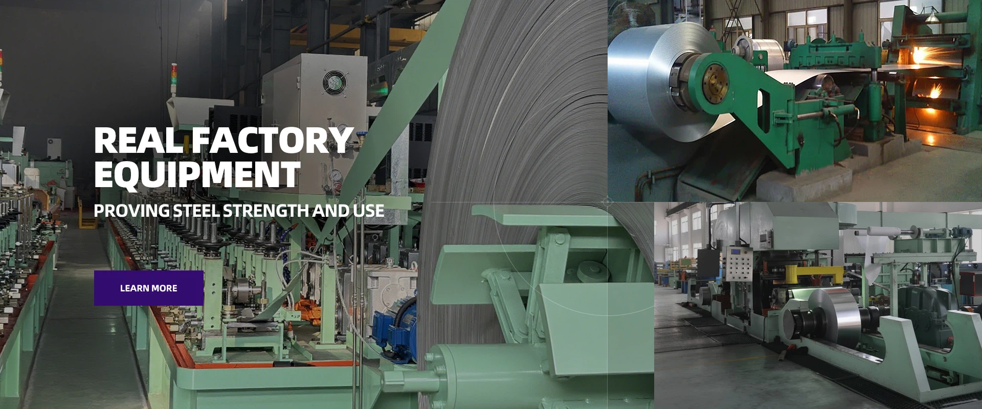 Precision steel processing equipment